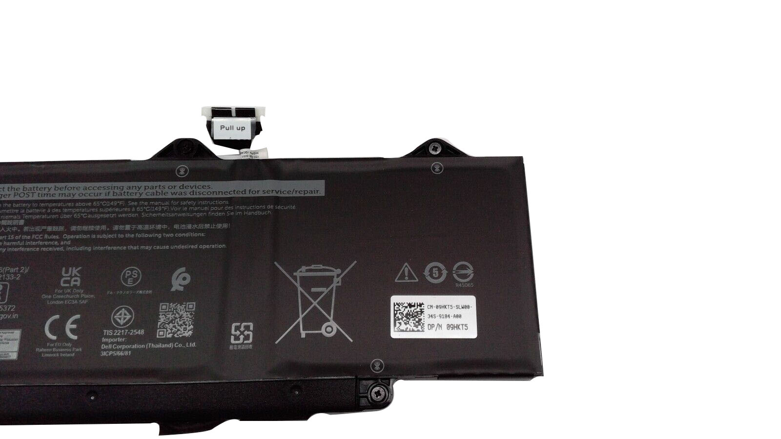 Original Batterier Dell Latitud 5350 P181G P181G002 4623mAh 54Wh