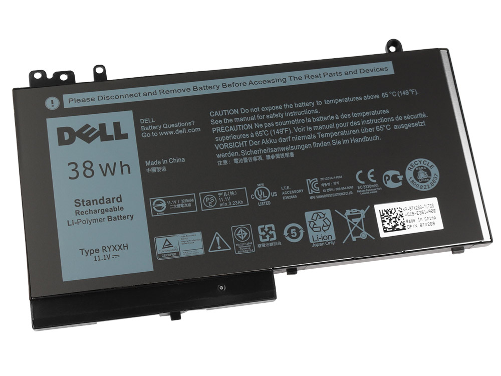 Original 38Wh Batterier Dell 451-BBUM