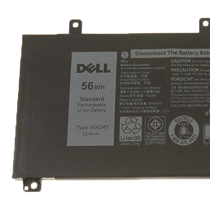 Original Batterier Dell Vostro 15 7500 4649mAh 56Wh