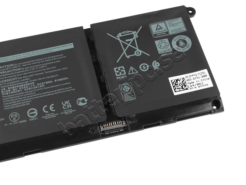 Original Batterier Dell Vostro 16 5630 3600mAh 54Wh