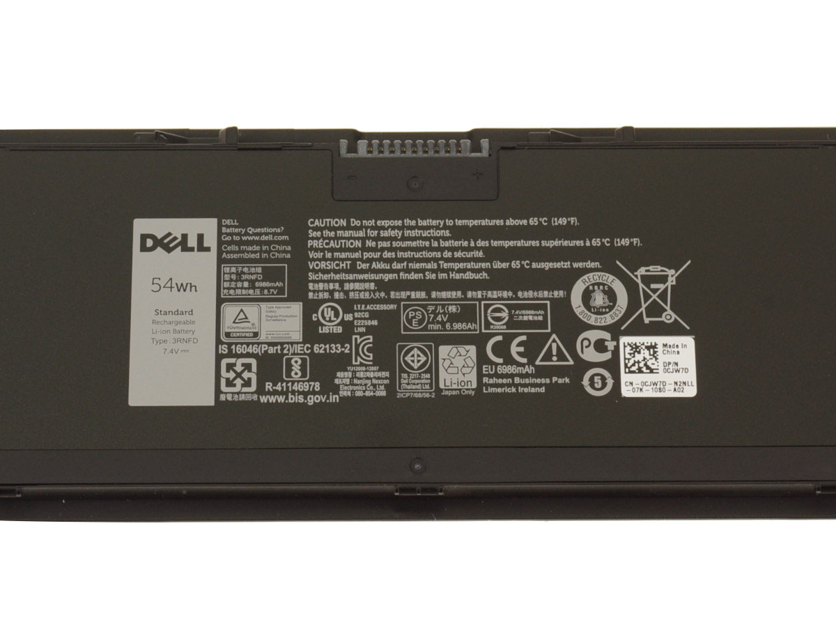 Original Batterier Dell Latitud E7440 7300mAh 54Wh