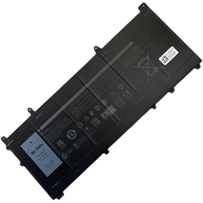 Original Batterier Dell VG661 6709mAh 80.5Wh - Klicka på bilden för att stänga