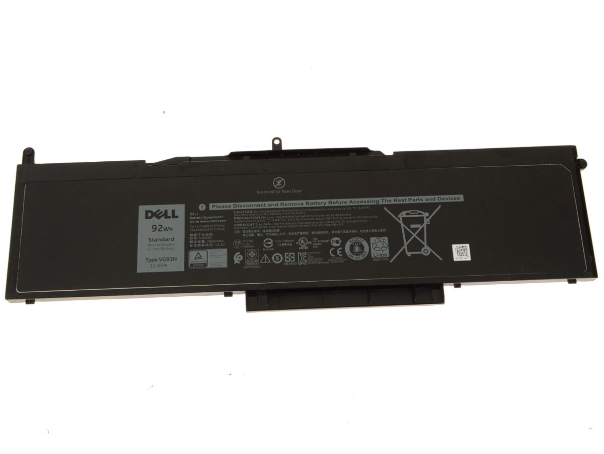 Original Batterier Dell X0TVD 451-BBZH 92Wh - Klicka på bilden för att stänga