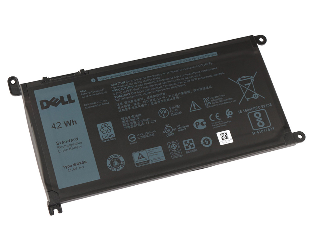 Original Batterier Dell Inspiron 17 3780 P35E004 42Wh - Klicka på bilden för att stänga