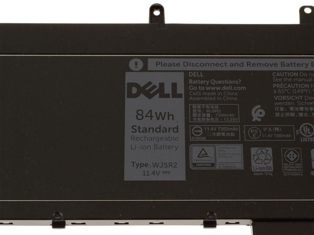 Original 84Wh Batterier Dell Latitud E5570-XTXFH