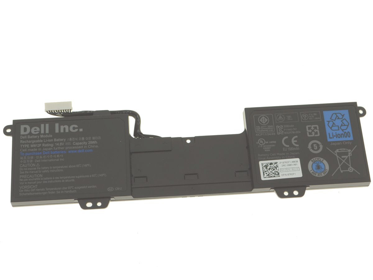 Original Batterier Dell Inspiron Duo 1090 2000mAh 29Wh - Klicka på bilden för att stänga