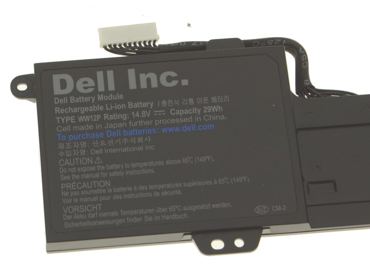 Original Batterier Dell Inspiron Duo 1090 2000mAh 29Wh