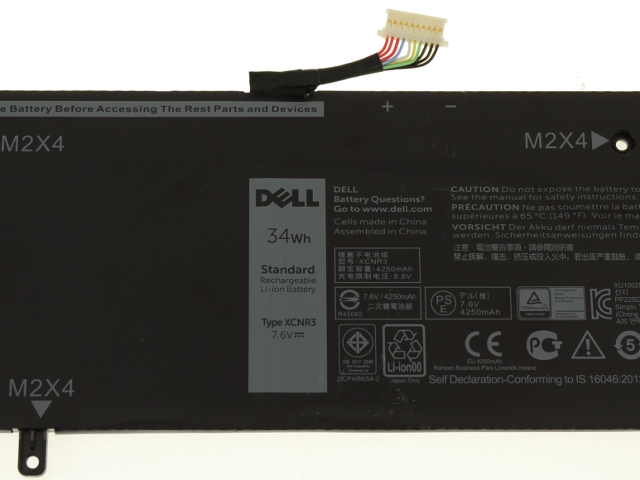 Original 34Wh Batterier Dell 0MH25J 0N3KPR