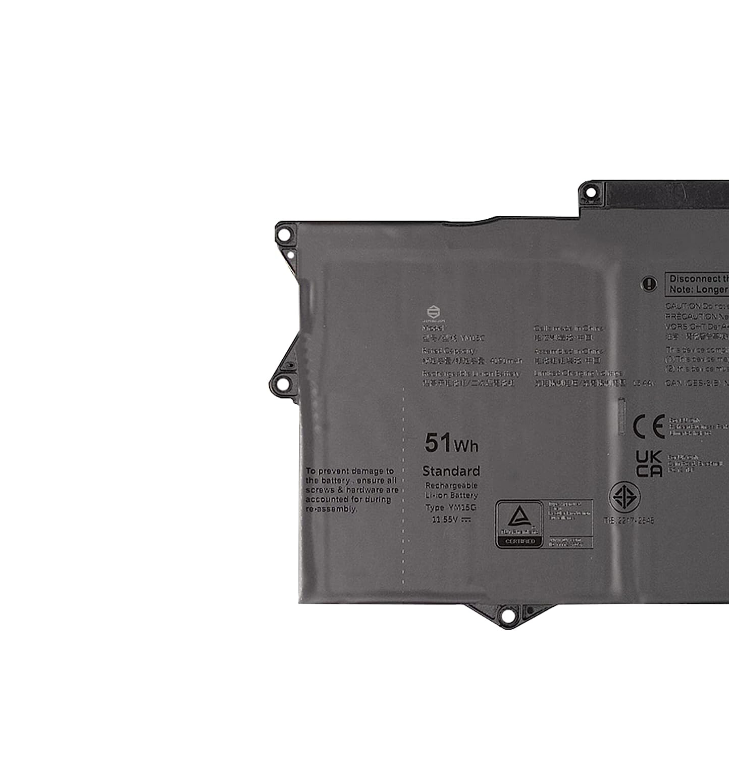 Original Batterier Dell XPS 13 9315 4415mAh 51Wh