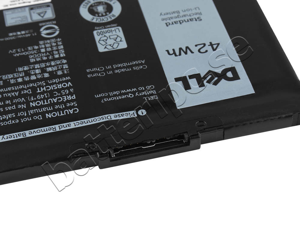 Original Batterier Dell inspiron 5491 P93G P93G001 42Wh