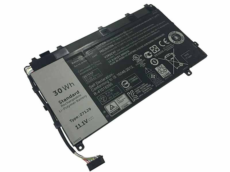 Original 2500mAh 30Wh Batterier Dell 271J9 YX81V