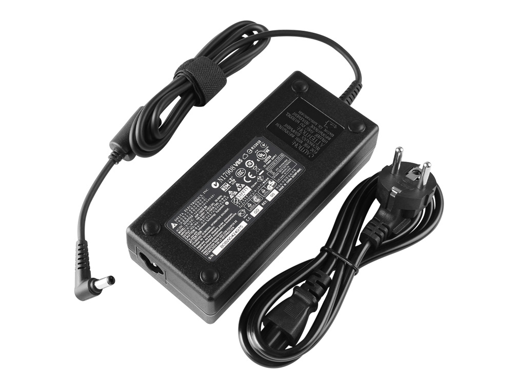 120W AC Adapter Laddare Medion ERAZER X7611 Slim Gamer 17.3