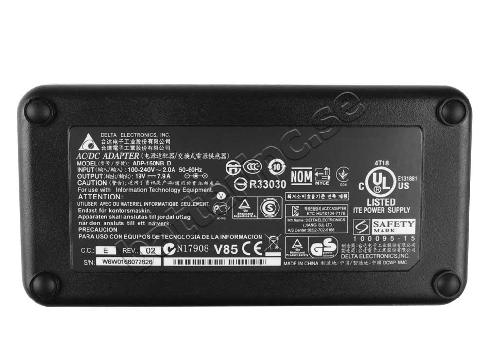 150W Acer Aspire AZ1620-UR30P AZ1620-UR31P AC Adapter Laddare