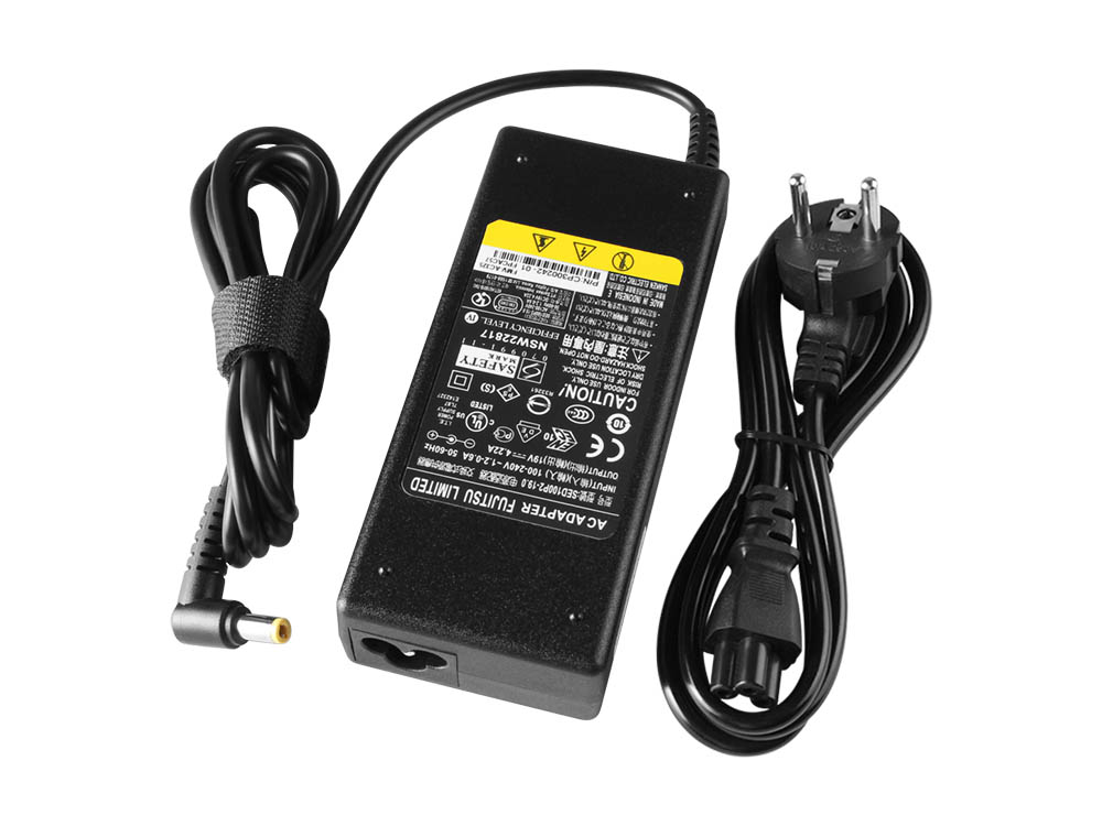 Original 80W AC Adapter Laddare Fujitsu LIFEBOOK E752 P702 S752