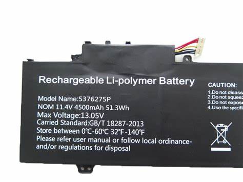 Batterier Gateway GWTN141-10GR 4500mAh 51.3Wh