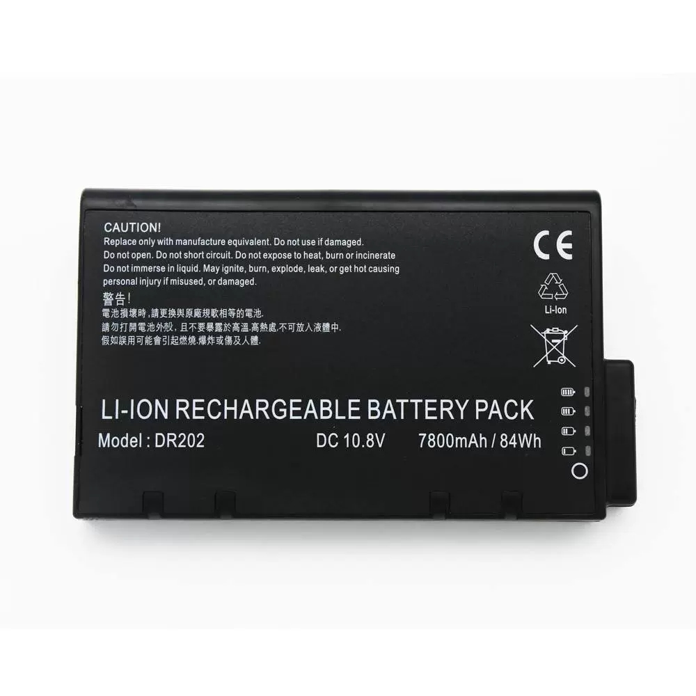 Batterier Getac 338911120044 7800mAh 87Wh