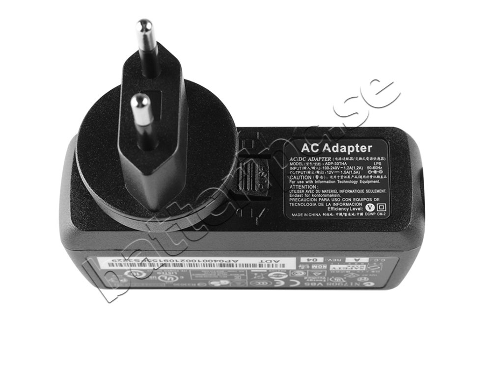 18W HP 735978-008 741855-009 AC Adapter Laddare