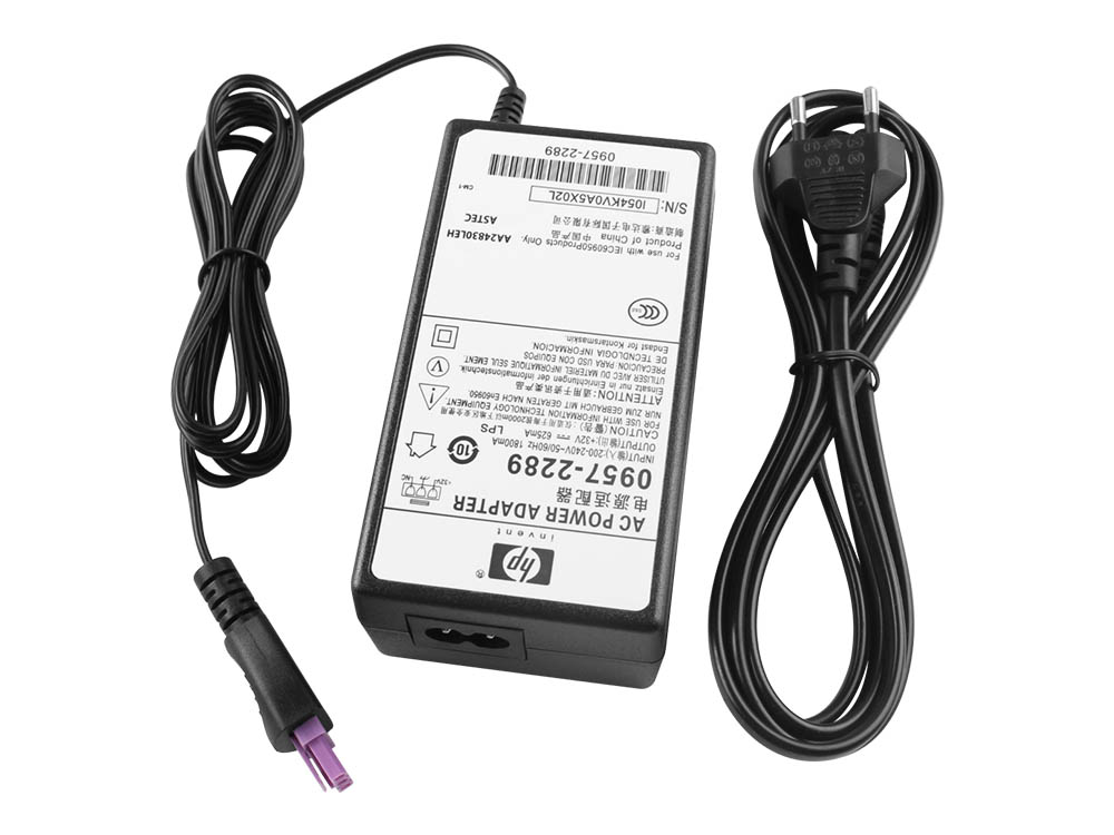 20W HP DeskJet D2530 Original AC Adapter Laddare