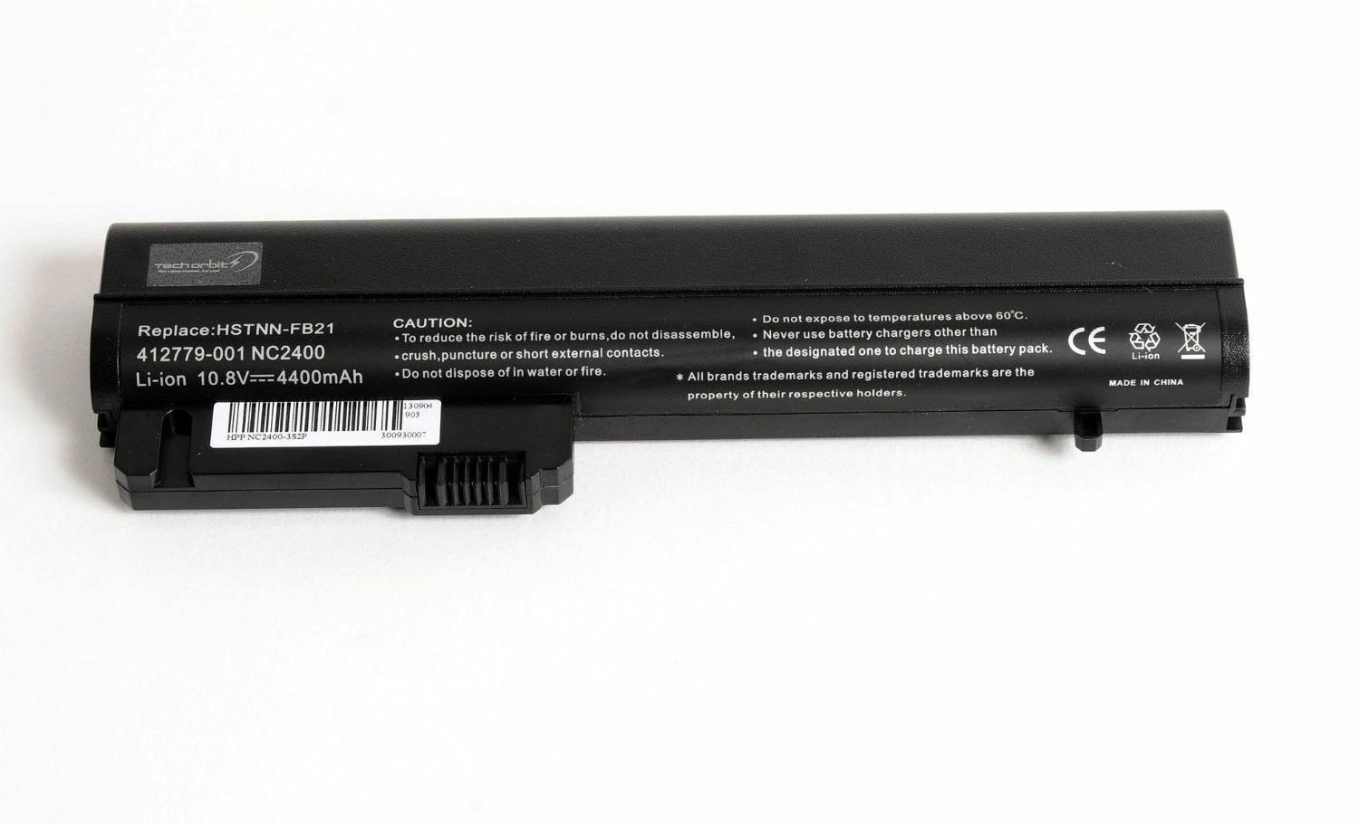 4400mAh 48Wh Batterier HP 404886-243 404886-621