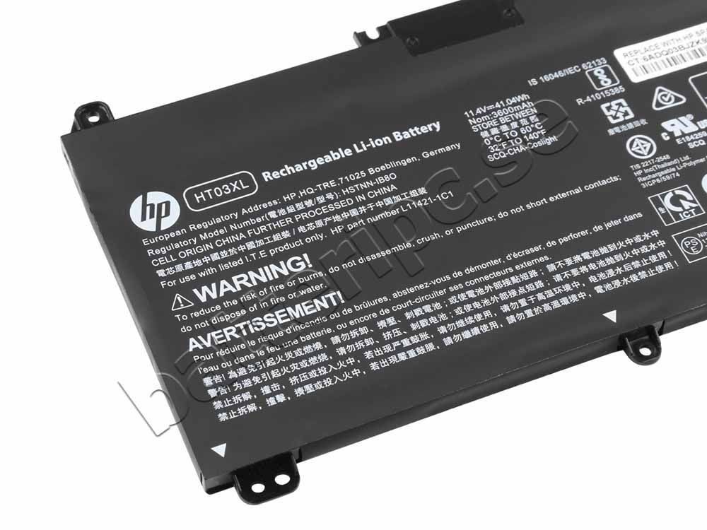 Original Batterier HP HT03XL 3470mAh 41.9Wh