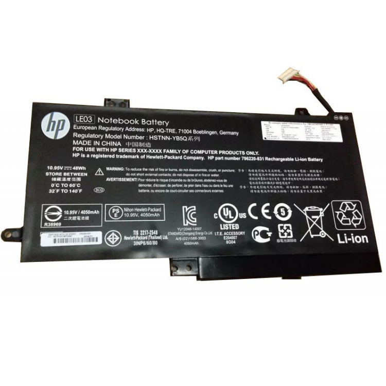 48Whr Batterier HP Pavilion x360 13-s000nc 13-s000nj 13-s000nk