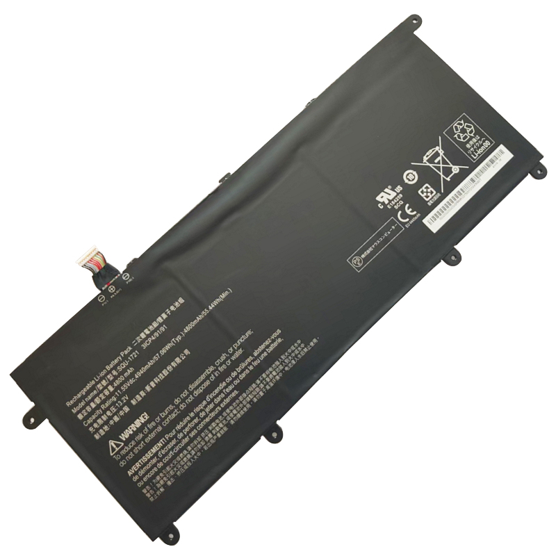 Batterier Hasee 3ICP4/91/91 4940mAh 57.06Wh