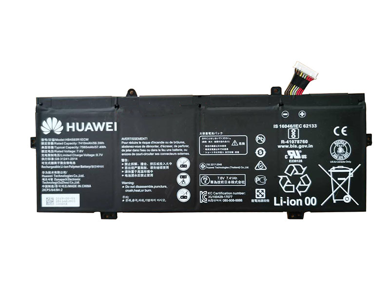 Original Batterier Huawei HB4593R1ECW 7410mAh 56.3Wh