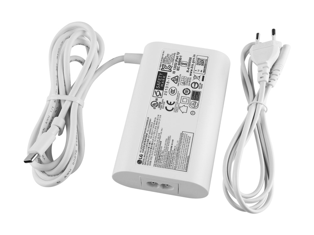 Original 65W USB-C Laddare LG 1544-7777 AC Adapter