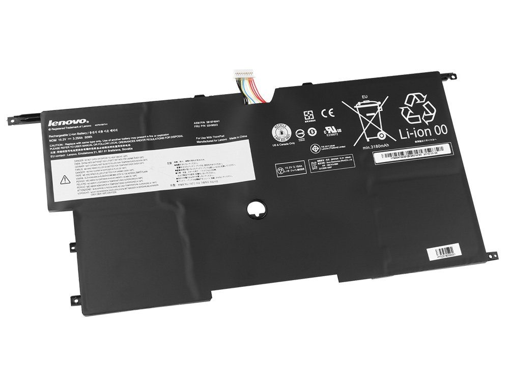 50Whr Batterier Lenovo SB10F46441 00HW003