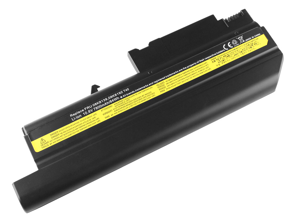 6600mAh 71Wh Batterier Lenovo ThinkPad T42 2375