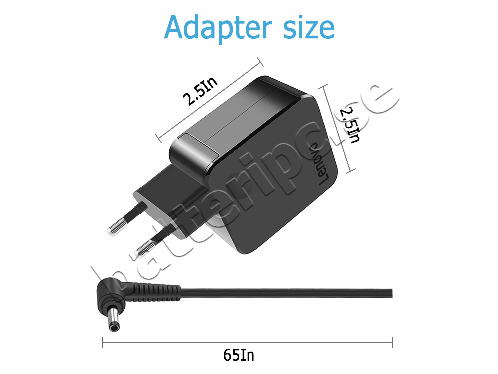 Adapter Laddare Original Lenovo ADP-45DW 45W + Kabel