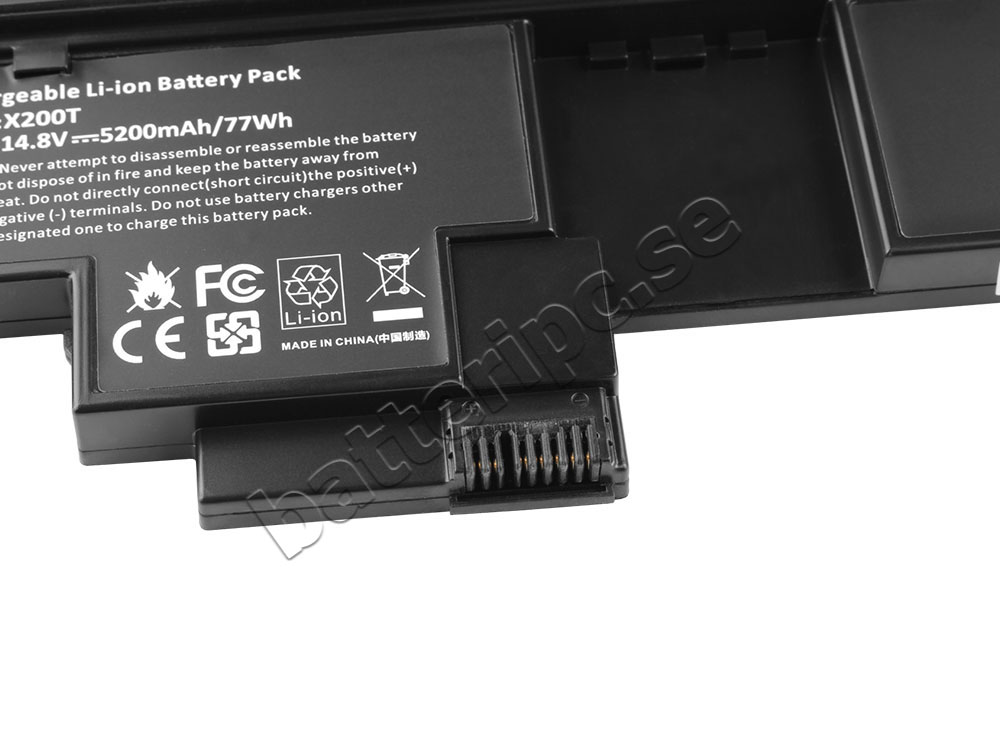 Original 4600mAh 66.2Wh Batterier Lenovo ThinkPad X200 7449