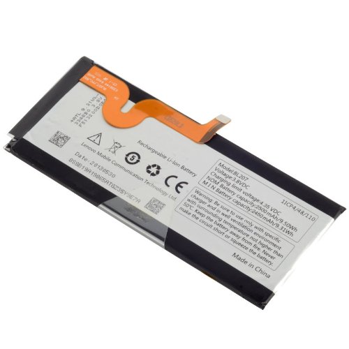 2450mAh Lenovo K100 K900 BL207 Original Batterier