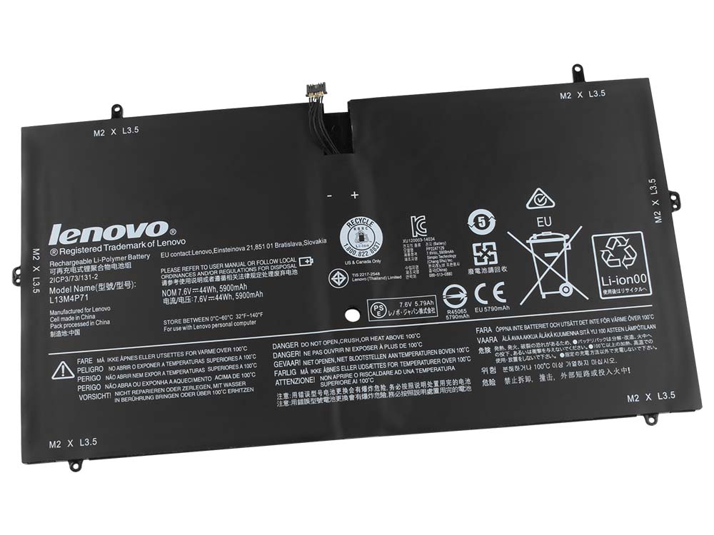 Original 44Wh Batterier Lenovo 5B10K10181