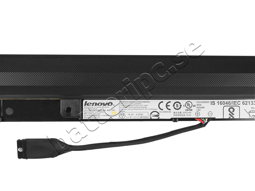 Batterier Original Lenovo IdeaPad 300-14ISK 80Q6 32Whr