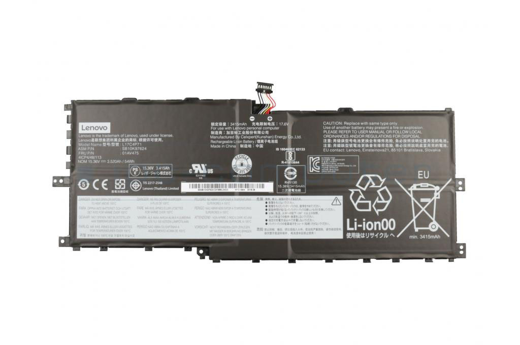 Original 3520mAh 54Wh Batterier Lenovo 01AV475 01AV499 02DL003