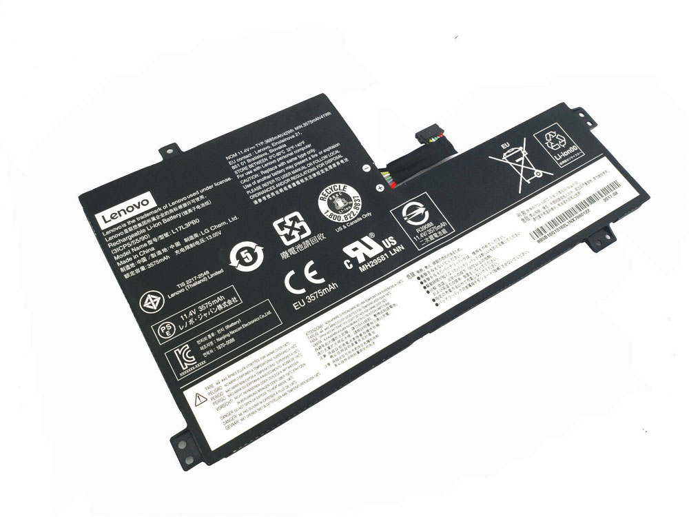 Original 3685mAh 42Wh Lenovo L17M3PB0 Batterier