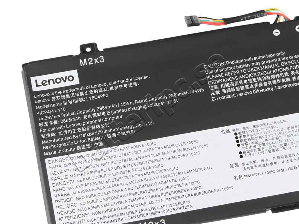 Original 2964mAh 45Wh Batterier Lenovo ideapad C340-14IML 81TK002YAU