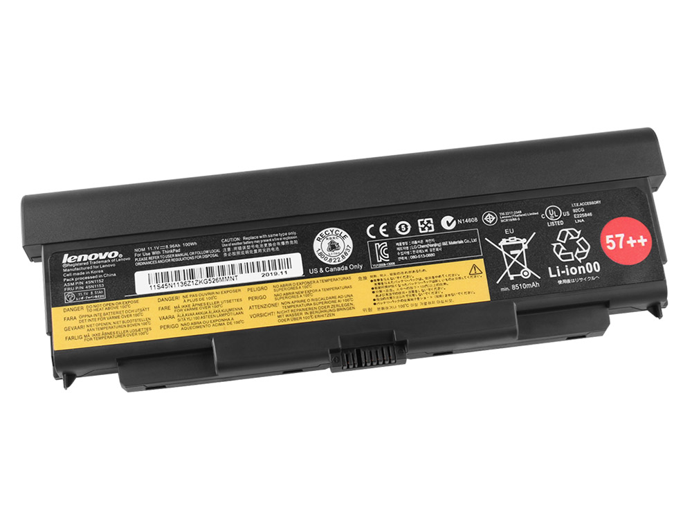 Original 100Whr Batterier Lenovo 0C52864 45N1150 45N1151