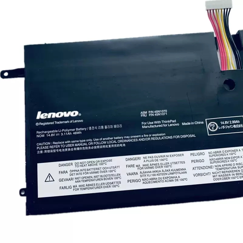 46Whr Lenovo ThinkPad X1 Carbon 3448-AZU 3444-CYU Original Batterier