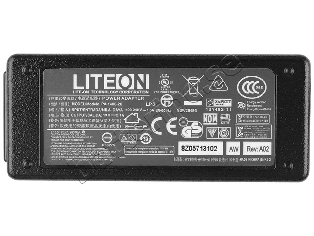 40W Laddare Delta 844185-001 AC Adapter