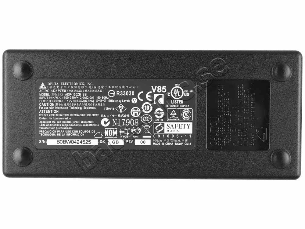 120W Acer AP.12003.002(5.5mm * 1.7mm) AC Adapter Laddare