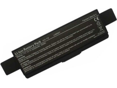 5200mAh Batería Packard Bell 15G10N372500PB 15G10N3737B0P8