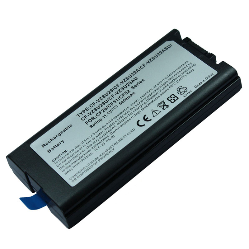 Batterier Panasonic CF-29 CF-29A CF-29DC1AXS 6600mAh 73Wh