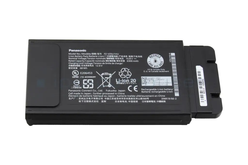 Original Batterier Panasonic FZ-VSD55151W 6300mAh 68Wh