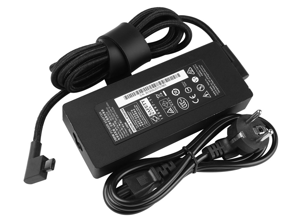 Original 200W Laddare Razer Blade 15 GTX 1060 2018 AC Adapter