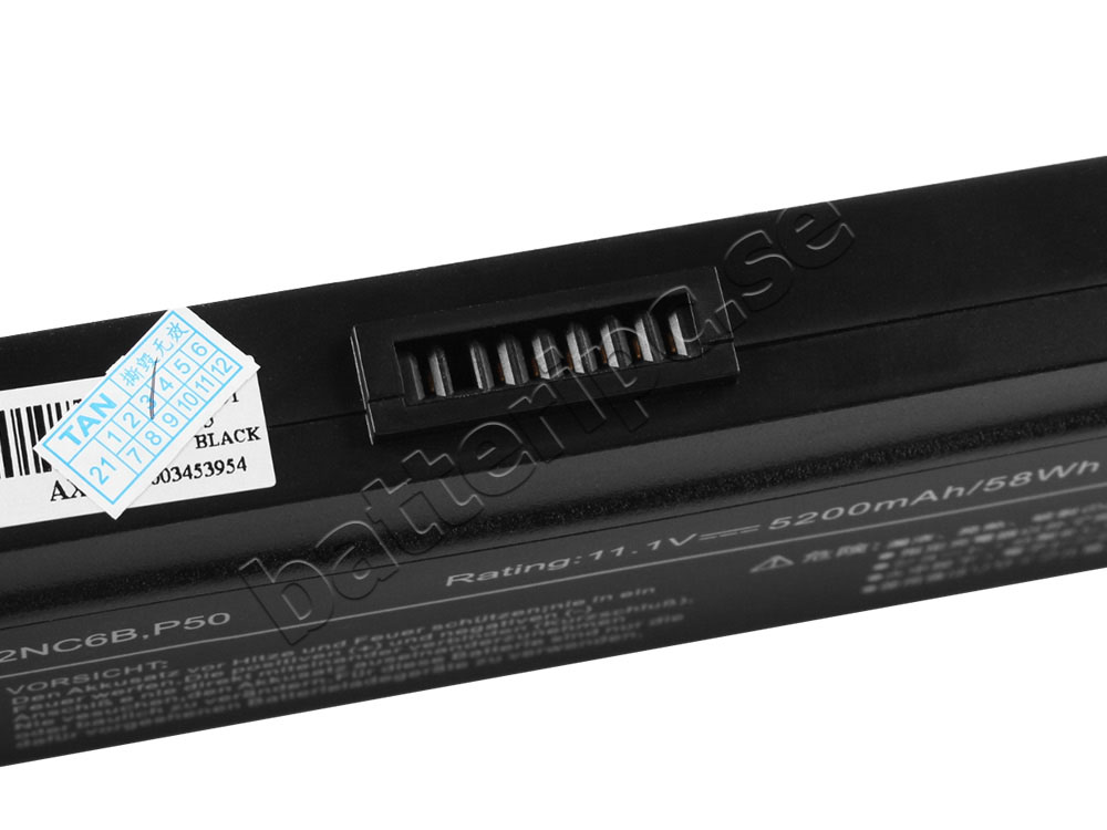 Original Batterier Samsung NP-RV509-A03UA 5200mAh 58Wh