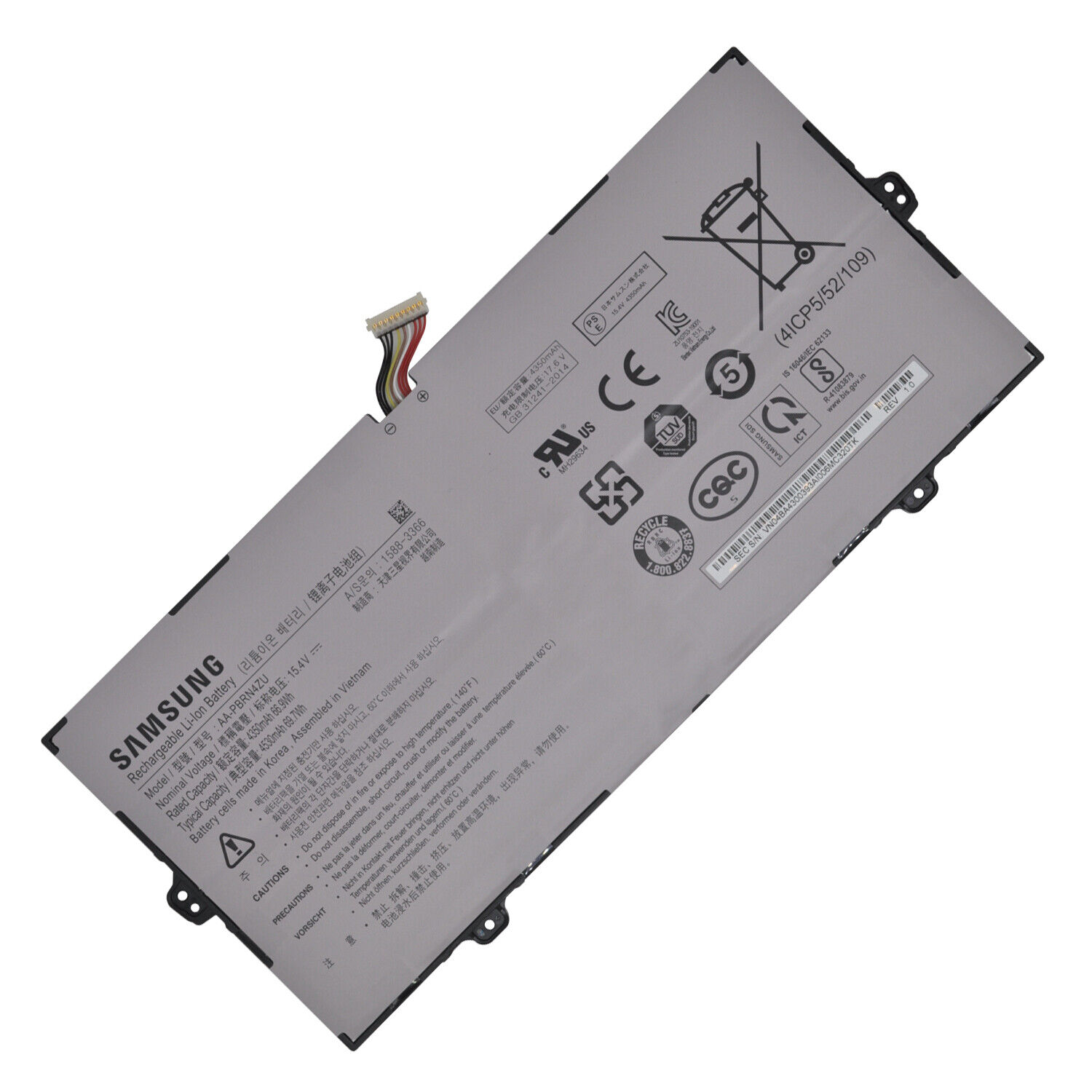 Original Batterier Samsung Galaxy Book Flex2 5G 4350mAh 66.9Wh - Klicka på bilden för att stänga