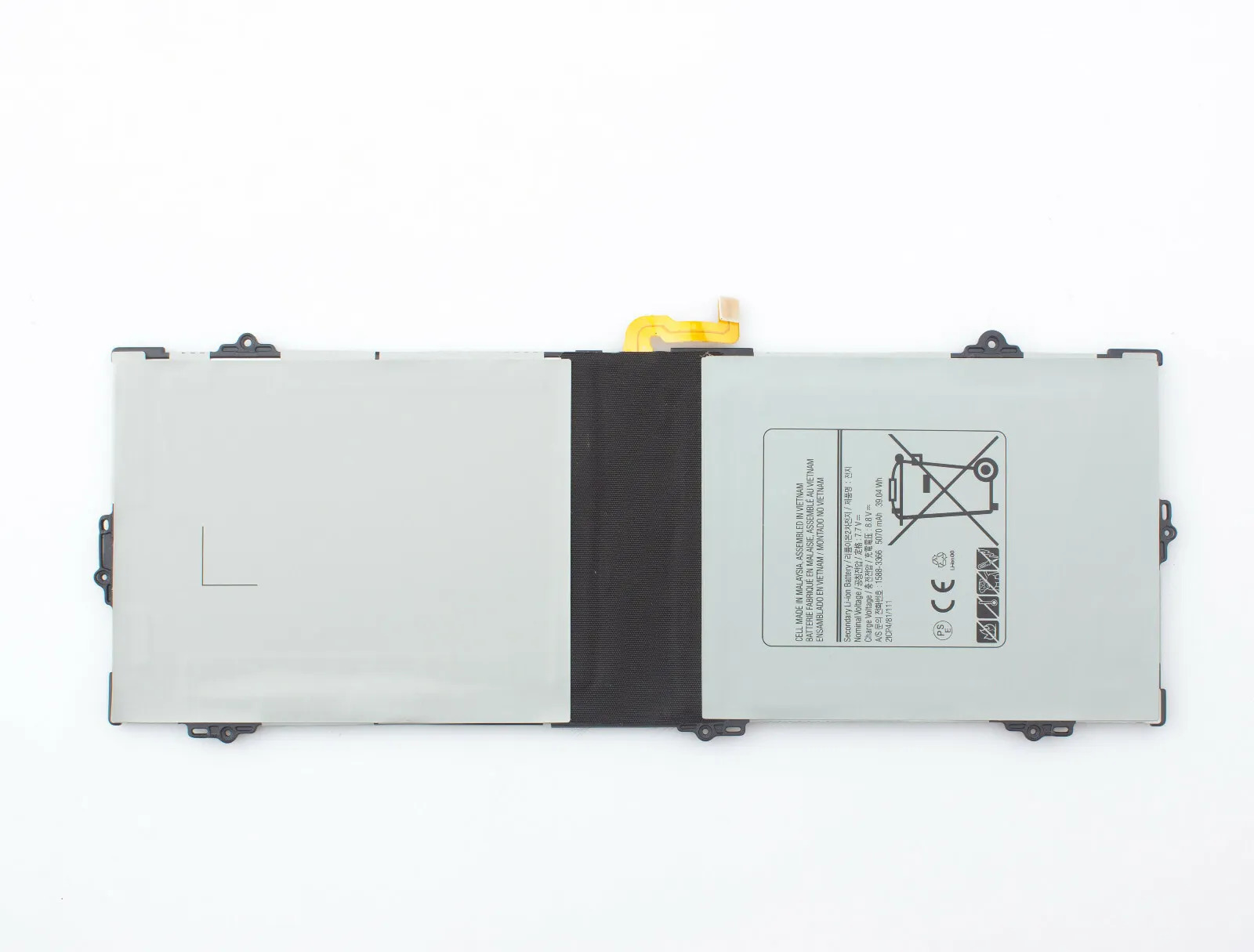 Batterier Samsung Galaxy Book 12.0 12" SM-W727Y Series 5070mAh 39.04Wh