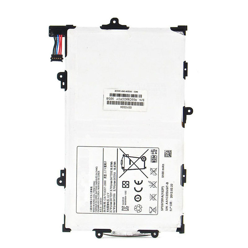 Original 5100mAh Batterier Samsung SP397281A